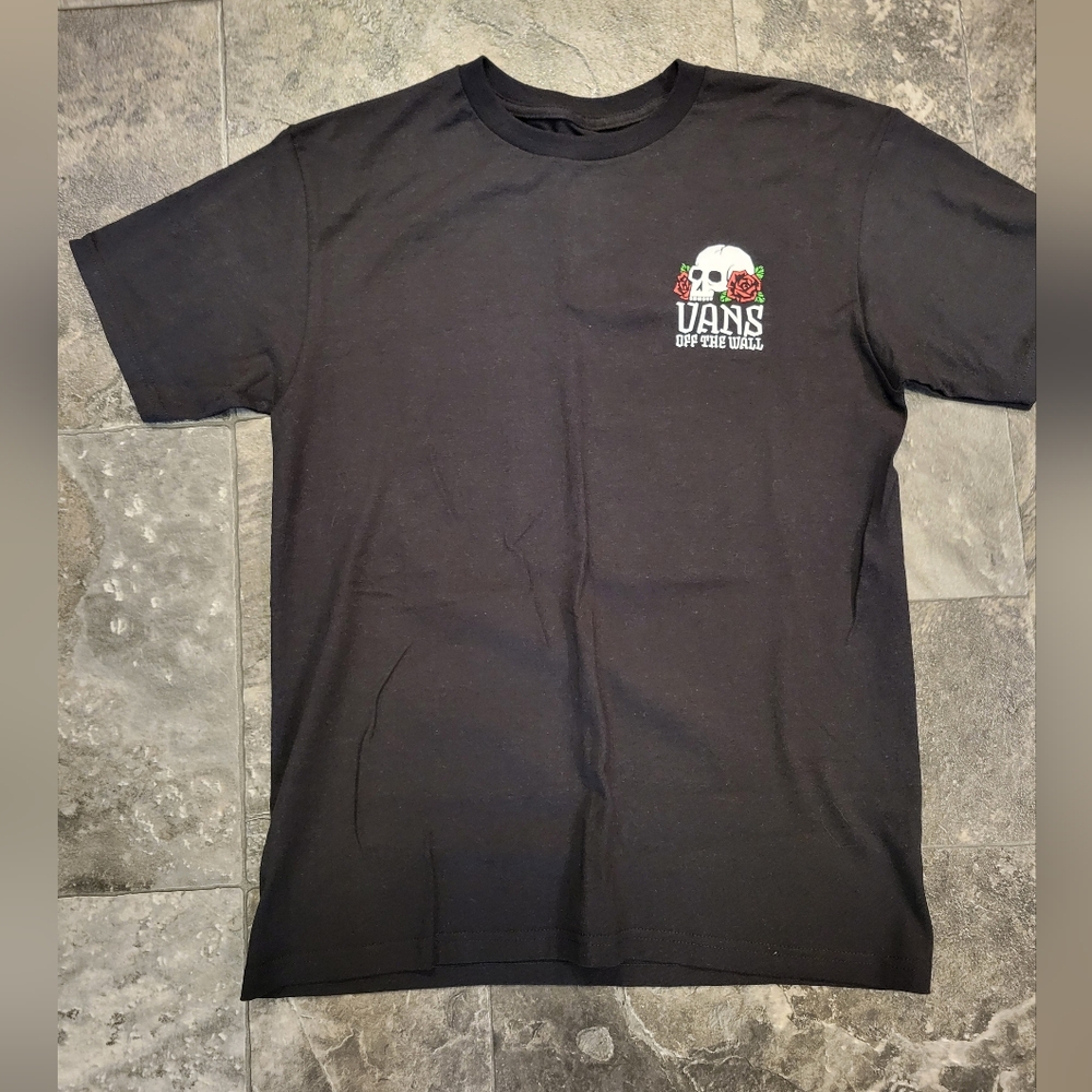 Vans Black Graphic T-Shirt for Men